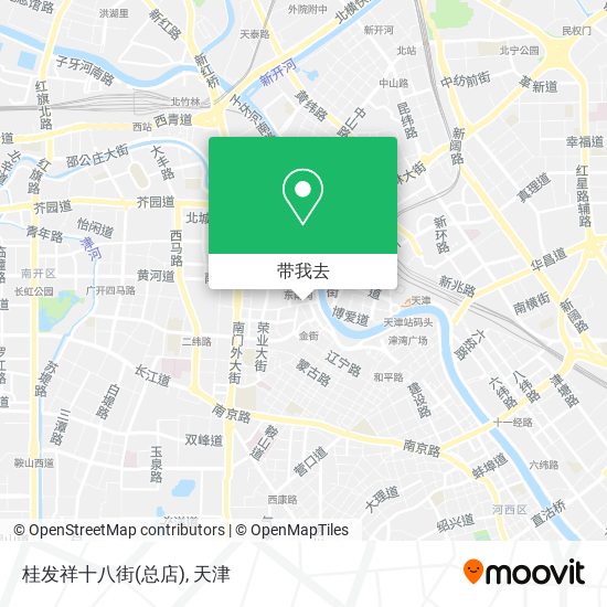 桂发祥十八街(总店)地图