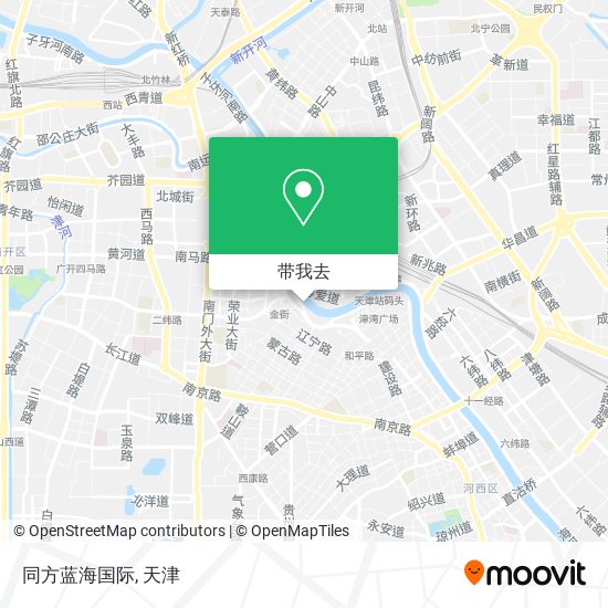 同方蓝海国际地图