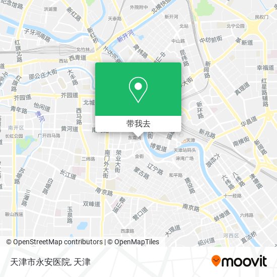天津市永安医院地图