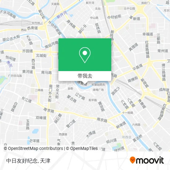 中日友好纪念地图