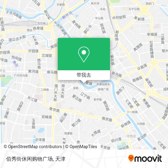 佰秀街休闲购物广场地图