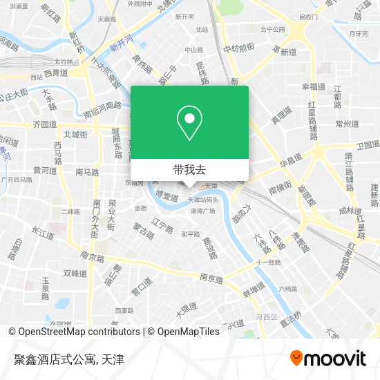 聚鑫酒店式公寓地图