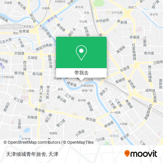 天津倾城青年旅舍地图