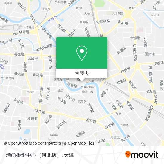 瑞尚摄影中心（河北店）地图