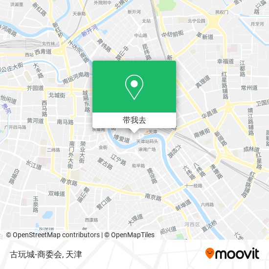 古玩城-商委会地图