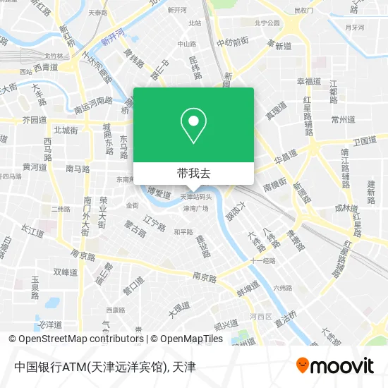 中国银行ATM(天津远洋宾馆)地图