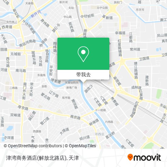 津湾商务酒店(解放北路店)地图