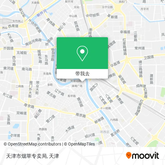 天津市烟草专卖局地图