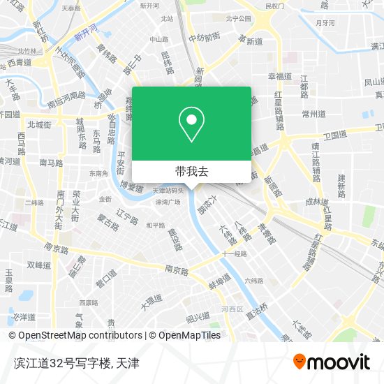 滨江道32号写字楼地图