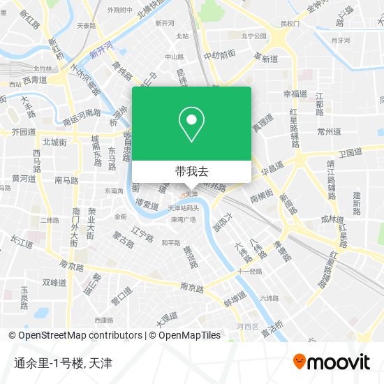 通余里-1号楼地图