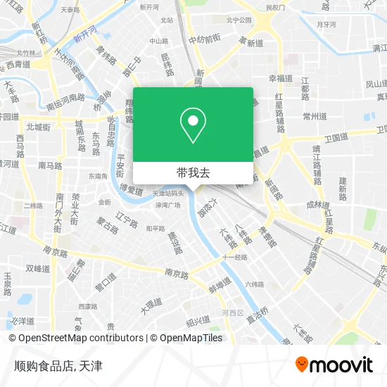 顺购食品店地图