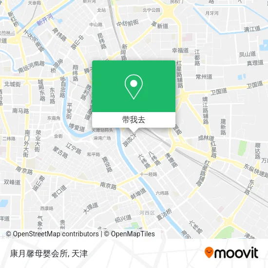 康月馨母婴会所地图
