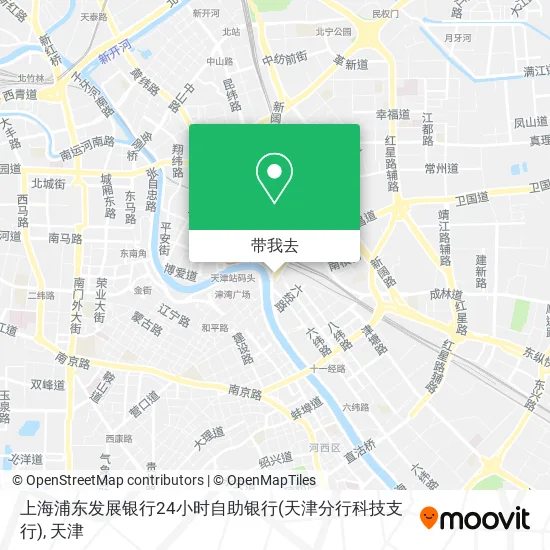 上海浦东发展银行24小时自助银行(天津分行科技支行)地图