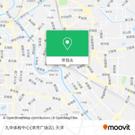 九华体检中心(津湾广场店)地图