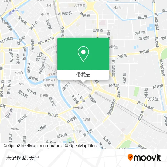 余记锅贴地图