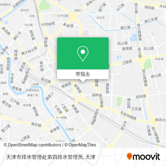 天津市排水管理处第四排水管理所地图
