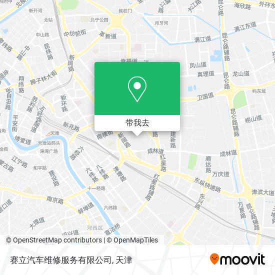赛立汽车维修服务有限公司地图