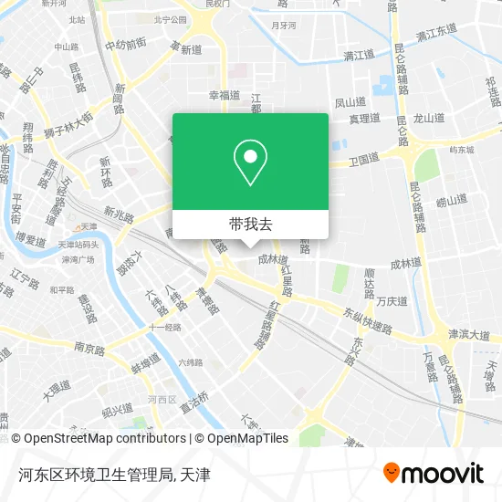 河东区环境卫生管理局地图