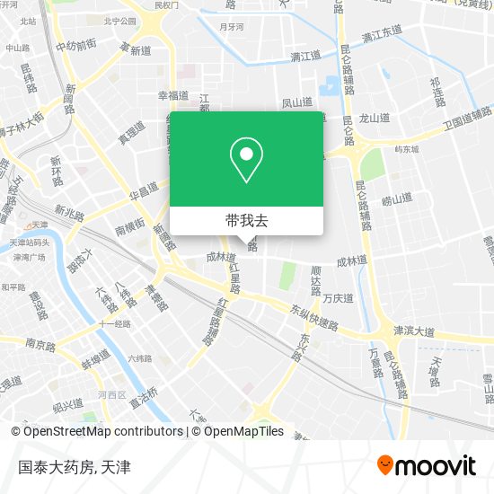 国泰大药房地图