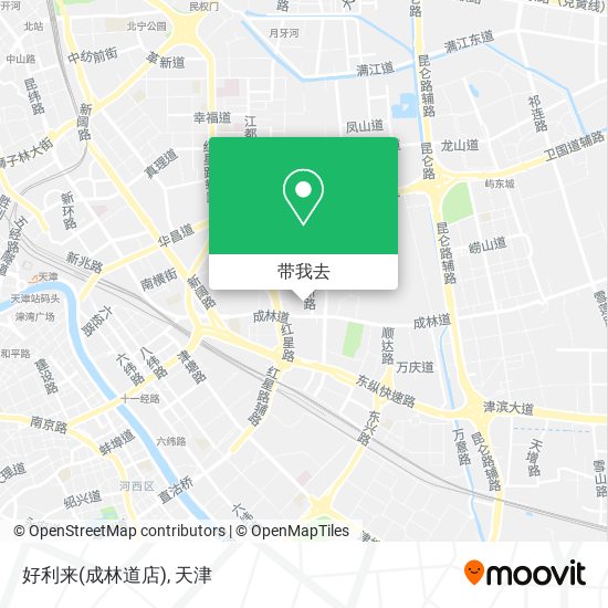 好利来(成林道店)地图