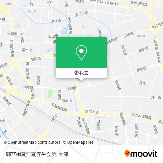 韩宫御蒸汗蒸养生会所地图