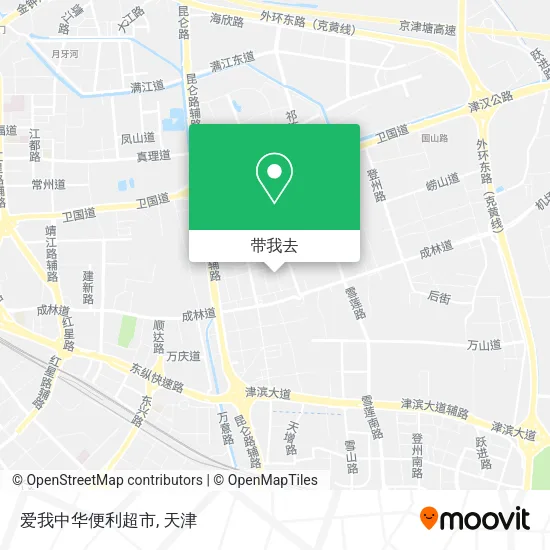 爱我中华便利超市地图