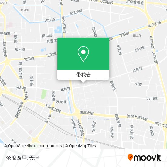 沧浪西里地图