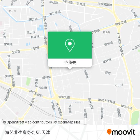 海艺养生瘦身会所地图