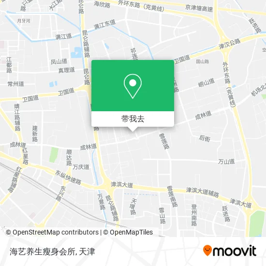 海艺养生瘦身会所地图