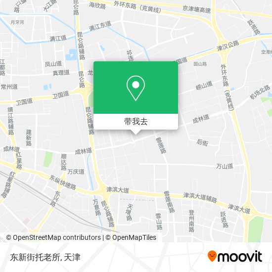 东新街托老所地图