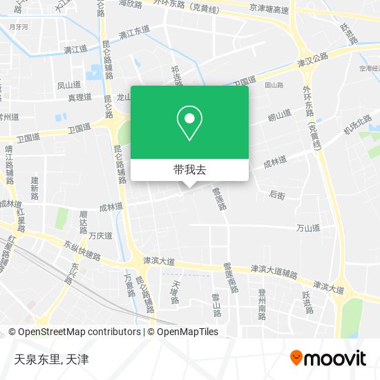 天泉东里地图