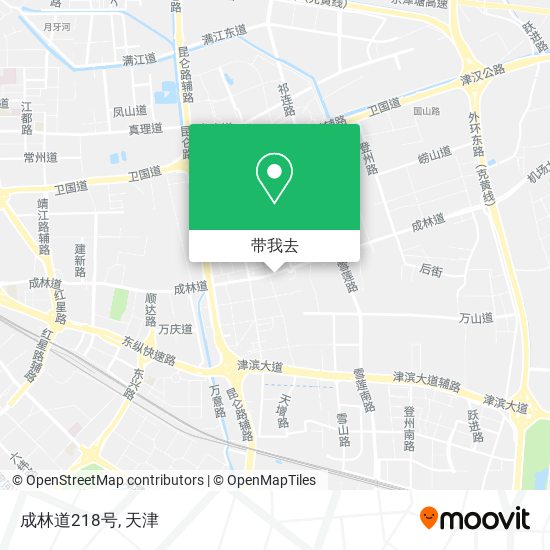 成林道218号地图