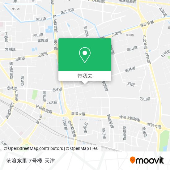 沧浪东里-7号楼地图