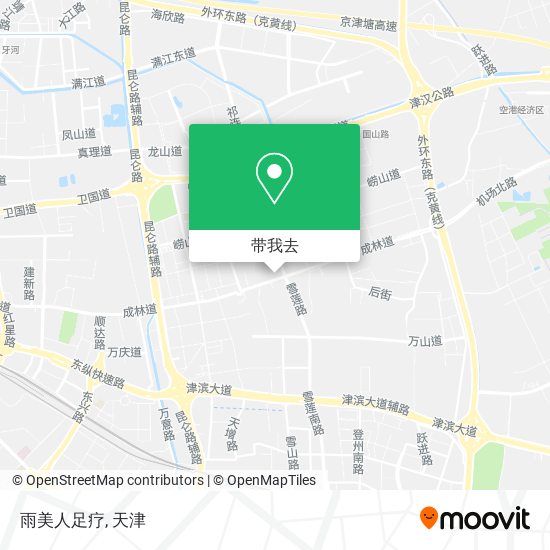 雨美人足疗地图