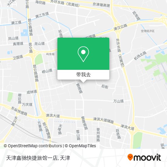 天津鑫驰快捷旅馆一店地图