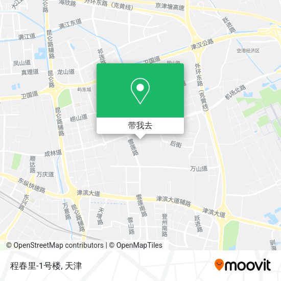 程春里-1号楼地图