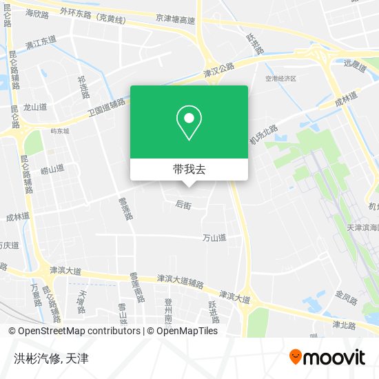 洪彬汽修地图