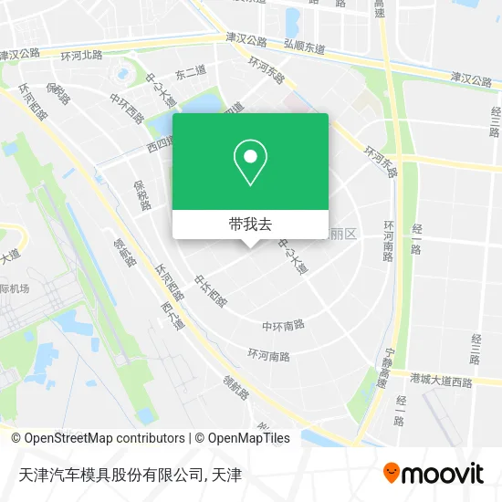 天津汽车模具股份有限公司地图