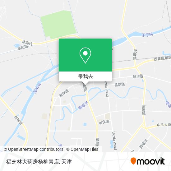 福芝林大药房杨柳青店地图