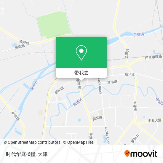 时代华庭-6幢地图