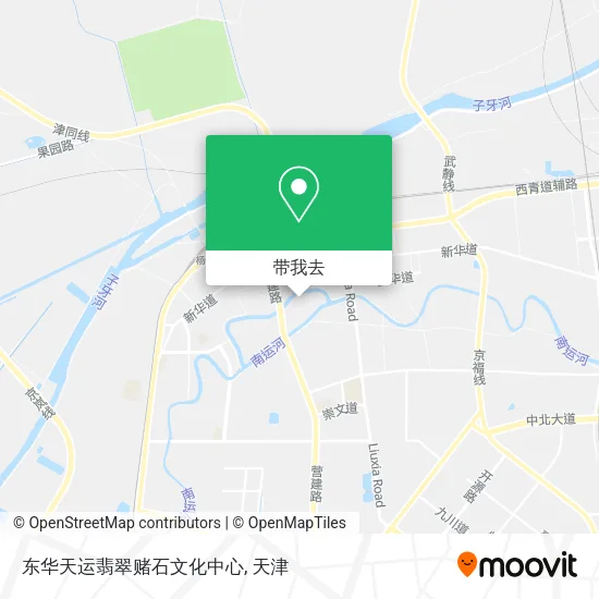东华天运翡翠赌石文化中心地图
