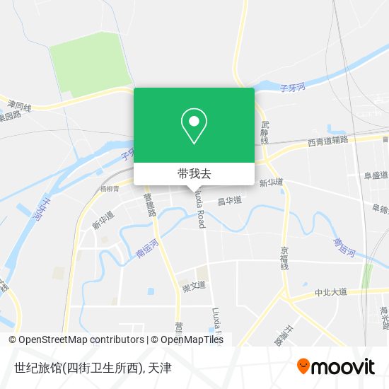 世纪旅馆(四街卫生所西)地图