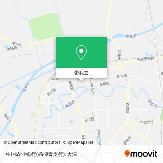 中国农业银行(杨柳青支行)地图