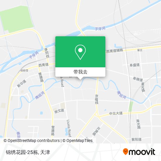锦绣花园-25栋地图