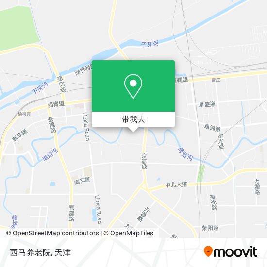 西马养老院地图