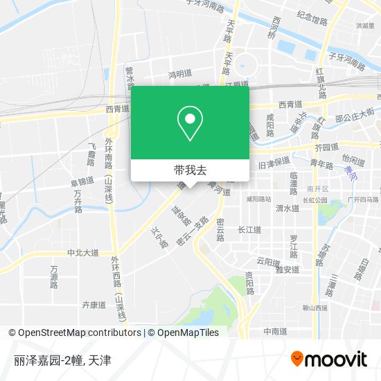 丽泽嘉园-2幢地图