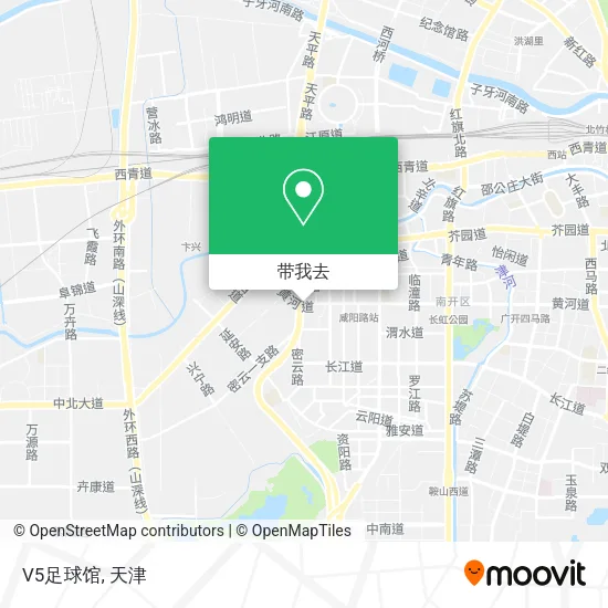 V5足球馆地图