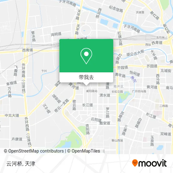 云河桥地图