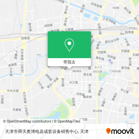 天津市舜天奥博电器成套设备销售中心地图