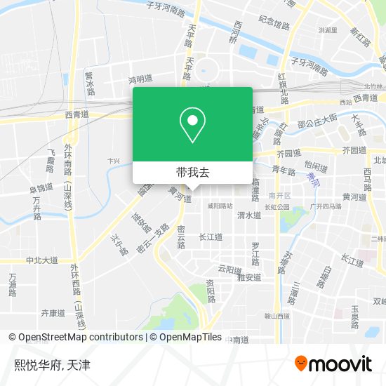 熙悦华府地图